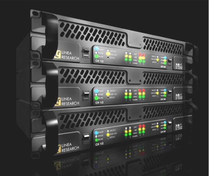 2x 2-Ch. Amp (XiB4)